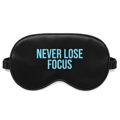 Never Lose Focus Sleep Mask for Photography Enthusiasts