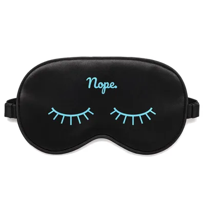 Closed Eyes Sleep Mask: A Lazy Dachshund Design for Deep Rest