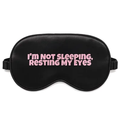 Dad Nap Sleep Mask: I'm Not Sleeping, Resting My Eyes Design