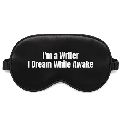 Daydreaming Writer Sleep Mask for Creative Minds