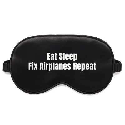 Aircraft Mechanic Sleep Mask