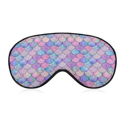 Rainbow Mermaid Sleep Mask for Dreamy Nights