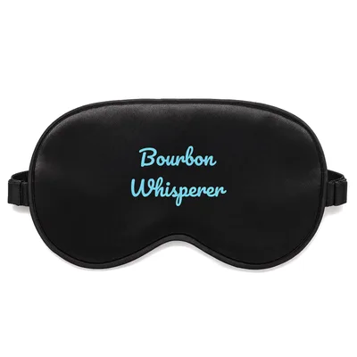 Bourbon Whisperer Sleep Mask for Whiskey Lovers