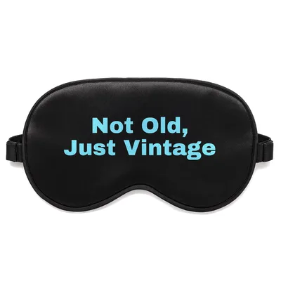 Not Old Just Vintage Sleep Mask for Classic Car Lovers