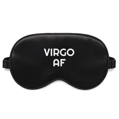Virgo AF Sleep Mask - Bold Zodiac Statement for August Birthdays