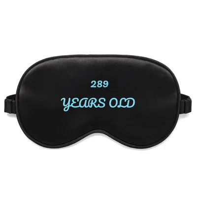 289 Years Old Sleep Mask - Square Root Birthday Joke