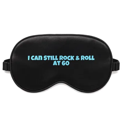 60th Birthday Rock Sleep Mask for the Rocker in Your Life