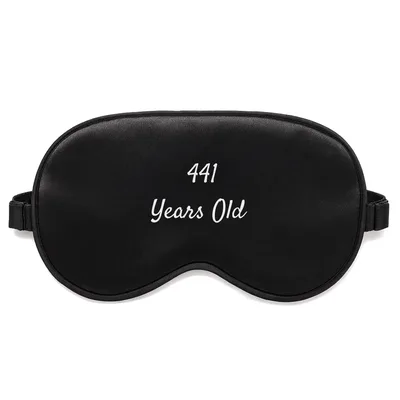 441 Years Old Sleep Mask: A Mathematical Birthday Joke for Nerd Lovers