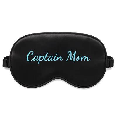 Captain Mom Sleep Mask for the Hero of the Home