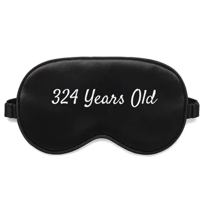 324 Years Old Sleep Mask: A Math Joke for 18th Birthdays