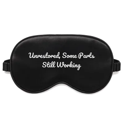 Classic Car Enthusiast Sleep Mask: Unrestored
