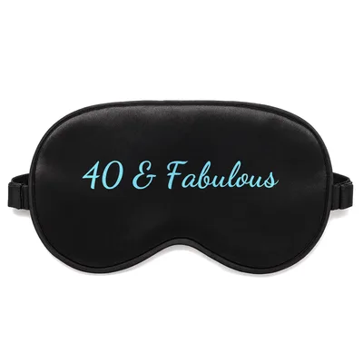 40 and Fabulous Sleep Mask: Celebrate Your 40th Birthday with Style