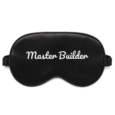 Master Builder Sleep Mask for Block Building Lovers