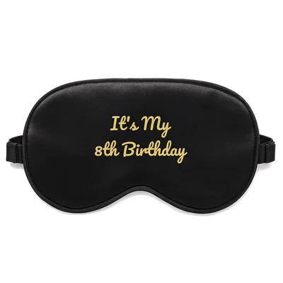 Eighth Birthday Sleep Mask