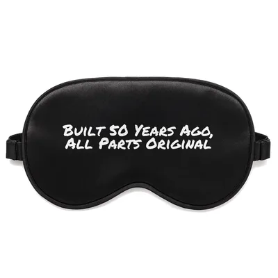 Built 50 Years Ago Sleep Mask: Vintage 50th Birthday Design