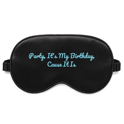 Birthday Party Vibes Sleep Mask for Your Special Day