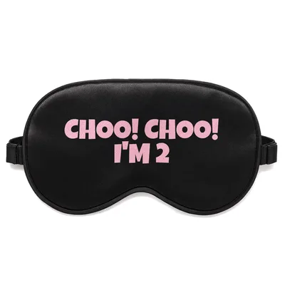 2nd Birthday Train Sleep Mask