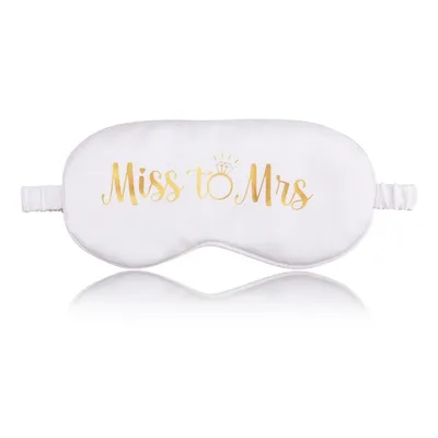 Miss to Mrs Sleep Mask for Your Wedding Week
