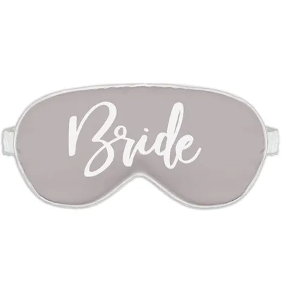 Hangover Kit Supplies White Sleep Mask for Brides-to-Be
