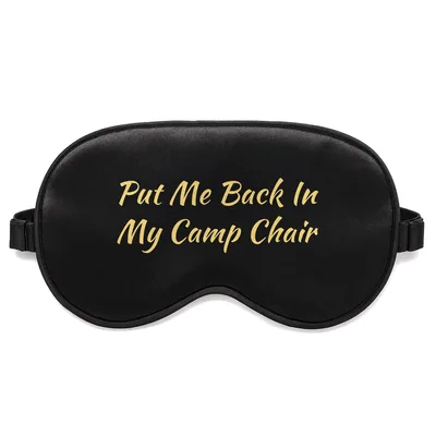 Camping Chair Nap Sleep Mask for Lazy Campers