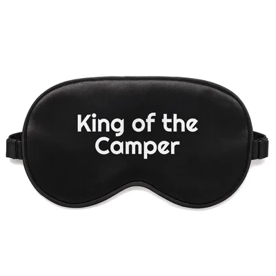 King of The Camper Sleep Mask for RV Lovers