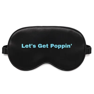 Pop Up Camper Sleep Mask: Let's Get Poppin' Retro Camping Design