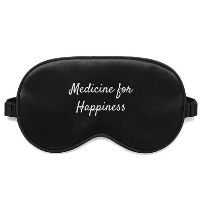Happiness Medicine Sleep Mask: A Scripted Tribute to Cats