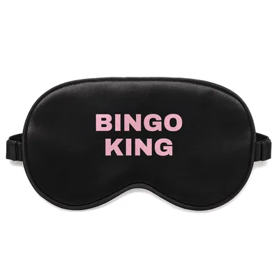 Bingo King Sleep Mask for the Ultimate Bingo Hall Champion