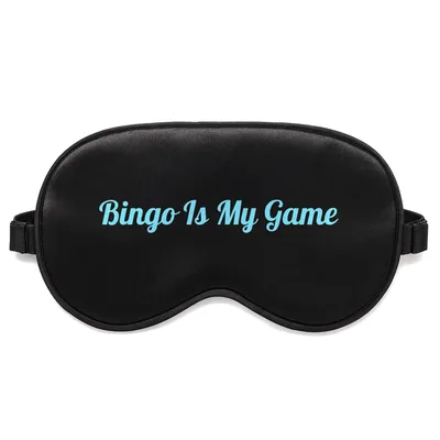 Bingo Player Sleep Mask: Bingo Is My Game Design for Enthusiasts