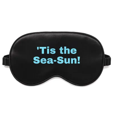 Beach Christmas Sleep Mask: 'Tis the Sea-Sun! Design