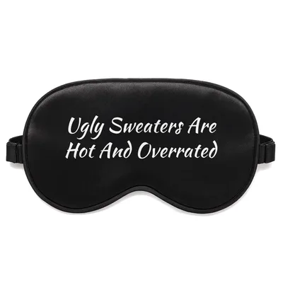 Ugly Sweater Sleep Mask: A Sassy Take on Holiday Fashion Trends