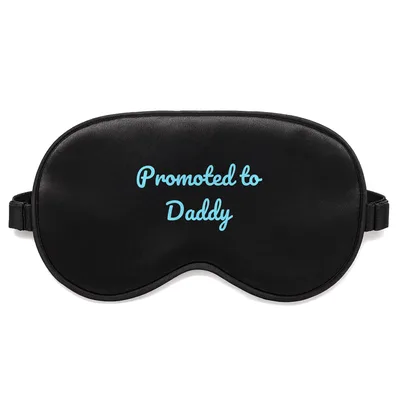 Promoted to Daddy Sleep Mask: New Dad Camo Design