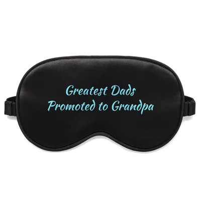 Promoted to Grandpa Sleep Mask for New Grandfathers