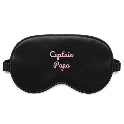 Captain Papa Sleep Mask for Lake Lovers and Grandpas