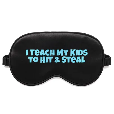 Coach Dad Sleep Mask for Baseball Enthusiasts