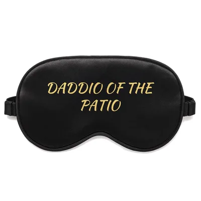 Patio Dad Sleep Mask: Daddio of the Patio Design