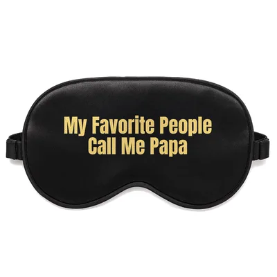Favorite People Papa Sleep Mask: Vintage Retro Dad Design