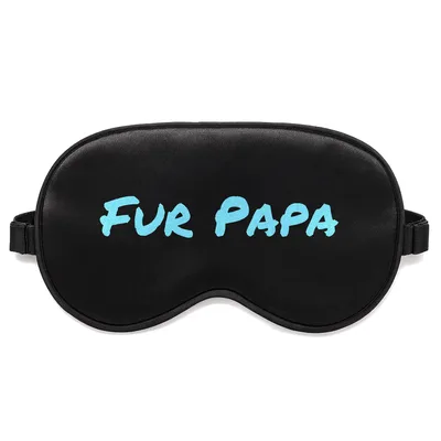 Fur Papa Sleep Mask for Dog Dad Pet Lovers