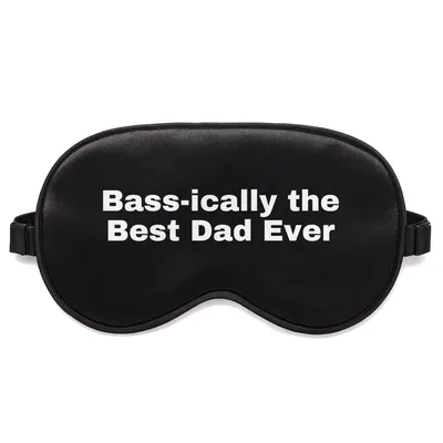 Bass-ically the Best Dad Sleep Mask for Fishing Lovers