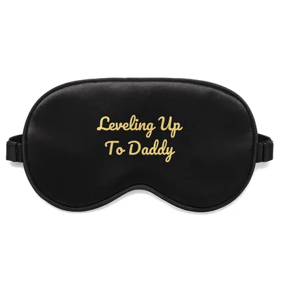 Leveling Up Dad Sleep Mask - Gamer Father Design