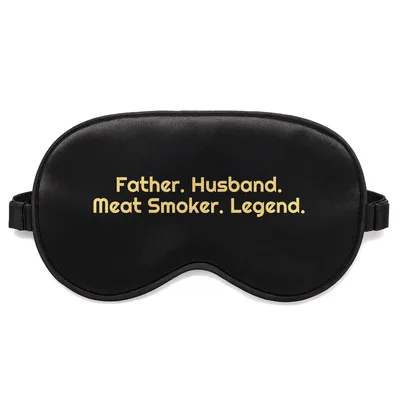Meat Smoker Dad Sleep Mask for the BBQ Legend