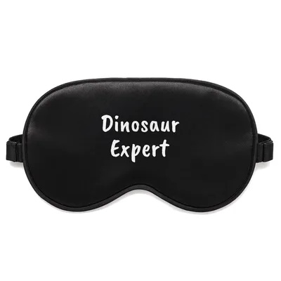 Dinosaur Expert Sleep Mask for Prehistoric Fans