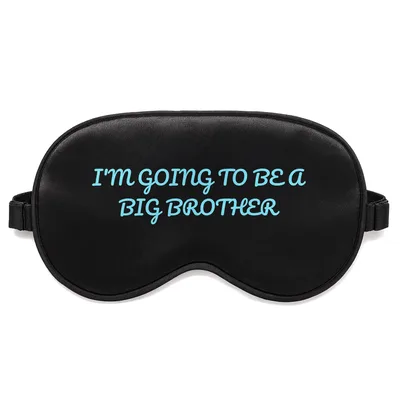 Big Brother Announcement Sleep Mask for Excited New Siblings
