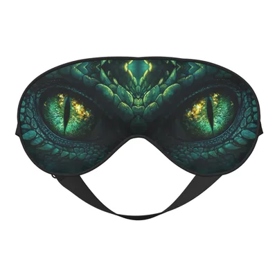 Dragon Eyes Sleep Mask for Dragon Lovers and Night Owls