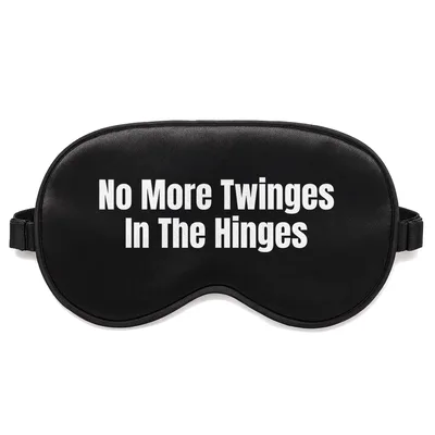 Joint Replacement Survivor Sleep Mask for Hip Recovery Humor