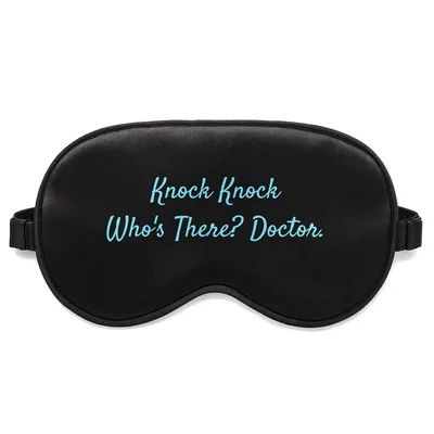 Knock Knock Doctor Sleep Mask for Medical Humor