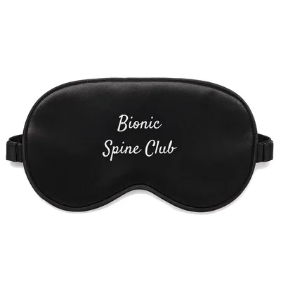 Spinal Fusion Survivor Sleep Mask: Bionic Spine Club Design