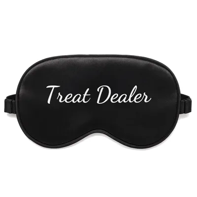 Dog Treat Dealer Sleep Mask for Punny Pet Lovers
