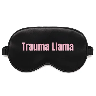 Trauma Llama Sleep Mask for ER and ICU Staff