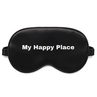 Happy Place Sleep Mask for Equestrian Horse Lovers